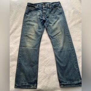 Banana Republic Men's slim Straight Jeans in Blue